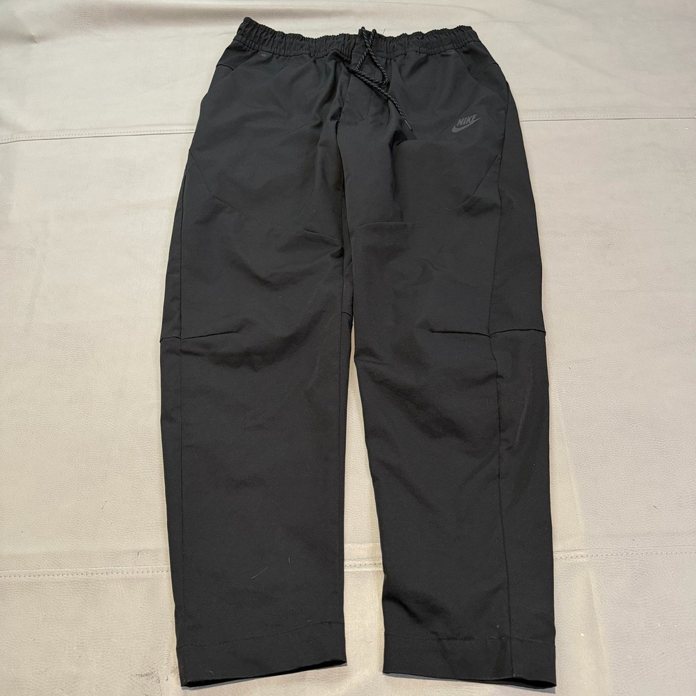 Nike Men Pant Black Tech Jogger Sweatpants Streetwear Skate-L-CU4483-010-5335